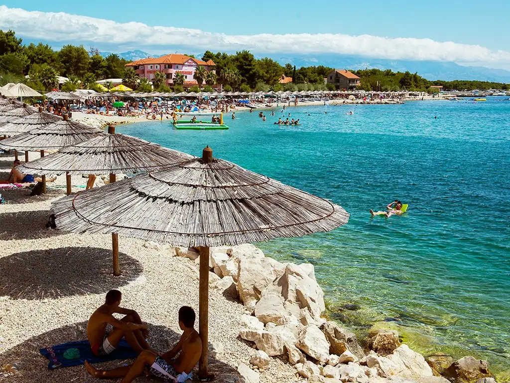 Napszékek a viri strandon